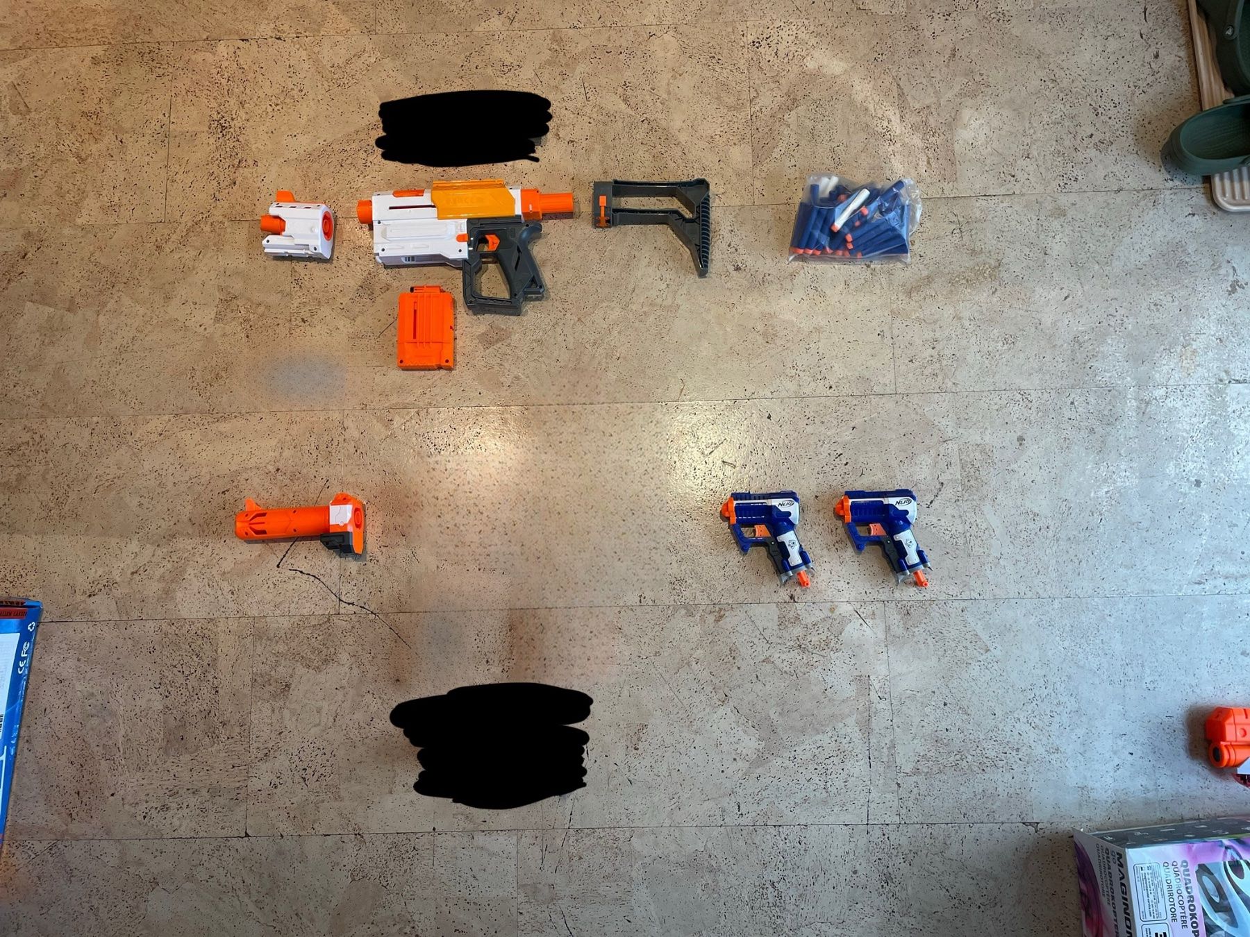 Nerf Giocattoli: Nerf-set mit Pfeilen und Zubehör – Usato da Triesen venduto da mfo_g8hp