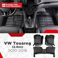5D Premium Auto Fussmatten für Volkswagen Touareg  2010-2018