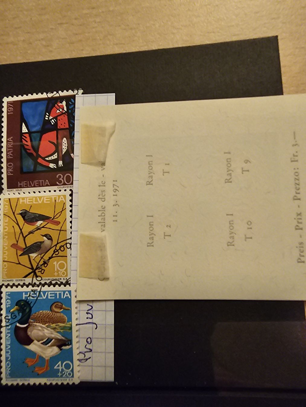 Alle Briefmarken: timbres – Neu (gemäss Beschreibung) aus Yverdon-les-Bains von mancheacoulles 1