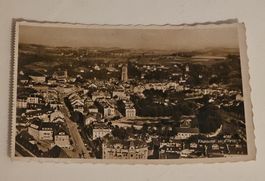 Antike Ansichtskarte Fribourg  - Flugaufnahme 