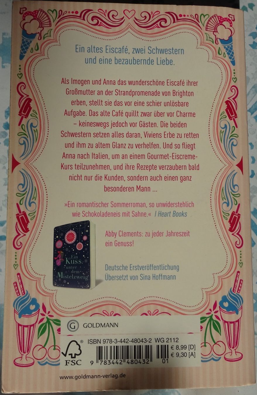 Libri: Abby Clements "Vivien's himmlisches Eiscafé" – Usato da Bern venduto da Hero2.0 1