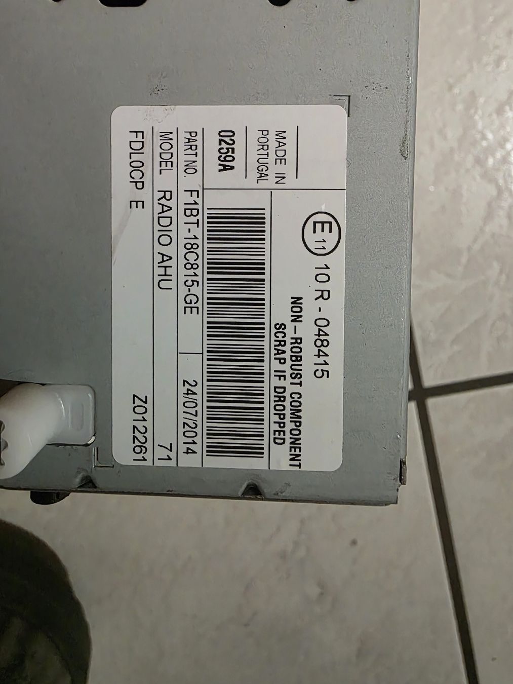 Ford Tutti pezzi di ricambio auto: Ford Focus Autoradio – Usato da Eschen venduto da XakuroX 6