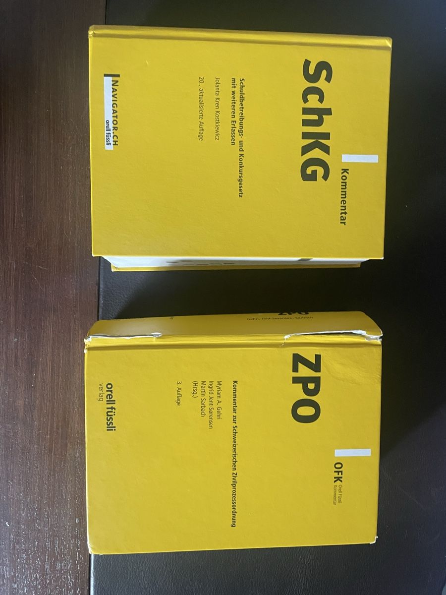 Livres: SchKG und ZPO  – D'occasion à Zürich par Campi1000