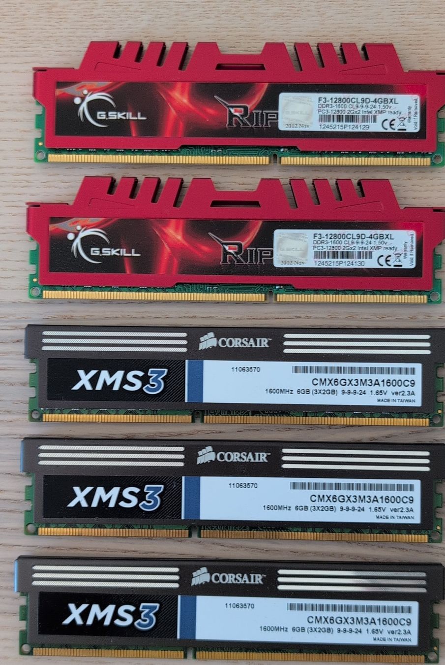 PCs: DDR3 Ram sticks + i5 3220 – Gebraucht aus Lausanne von mat_v559