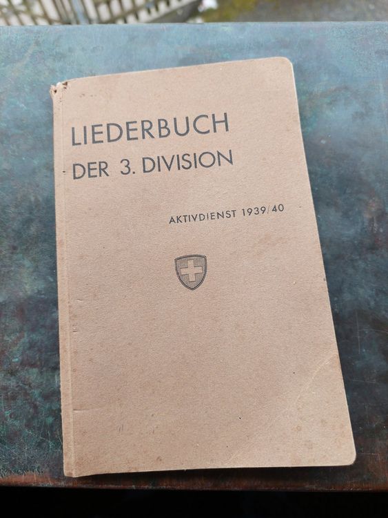 LIEDERBUCH DER 3.DIVISION 1939 Kaufen auf Ricardo