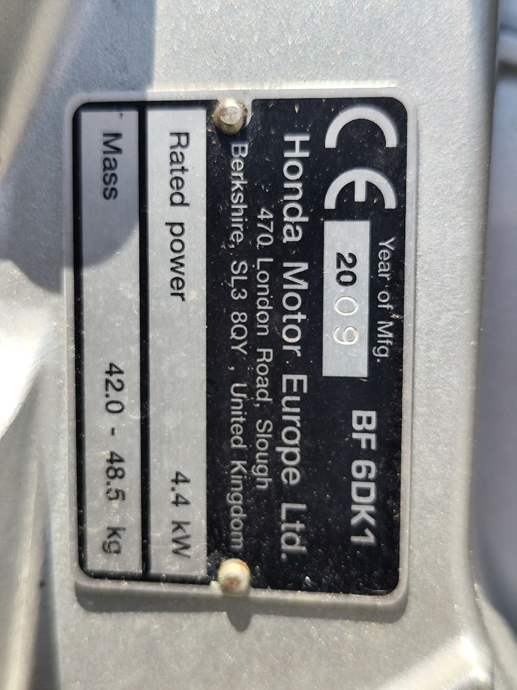 Honda Motoren: Honda 6PS Kurzschaft Aussenborder BF6DK1 – Gebraucht aus Bad Ragaz von manu.ko 7