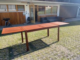 Gartentisch Holz ausziehbar