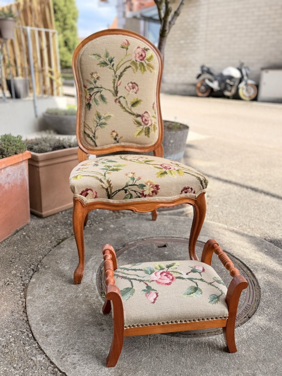 Poltrone:  Sitzmöbel-Set mit Blumenmuster, 2 Teile – Usato da Dotzigen venduto da White_Warrior