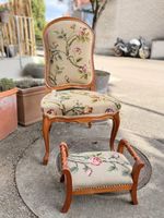  Sitzmöbel-Set mit Blumenmuster, 2 Teile