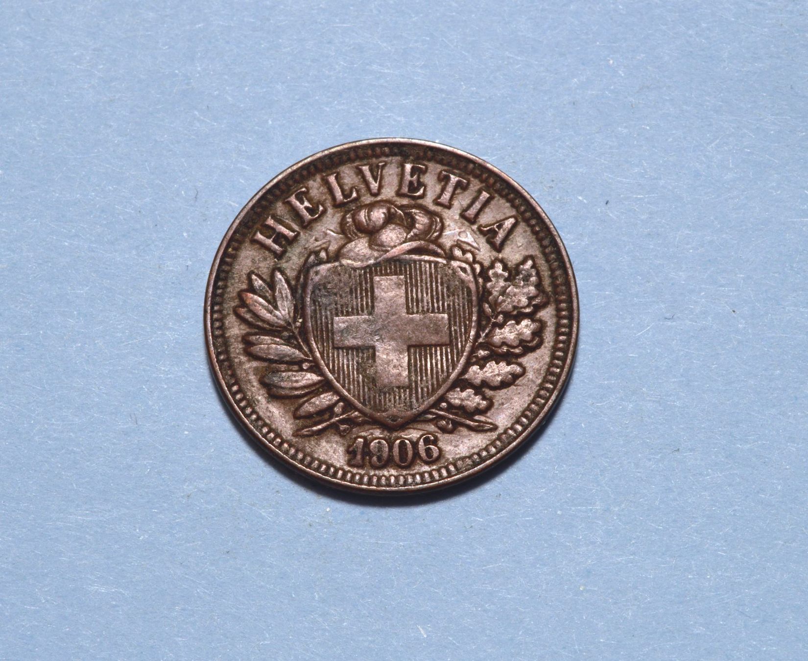 Tutti le monete: 2 Rappen 1906 – Usato da Oberglatt ZH venduto da dil_85sh 2