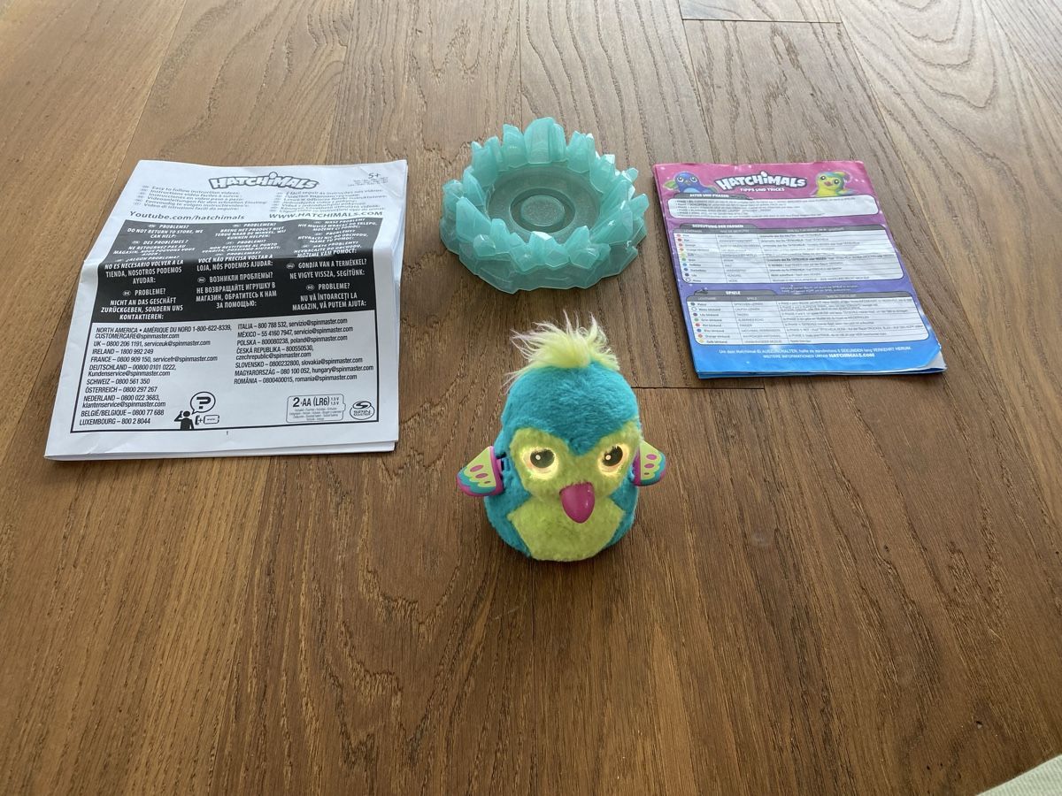 Hatchimals Giocattoli: Hatchimal Vogel türkis – Nuovo (secondo la descrizione) da Meggen venduto da 6003Luzern 2