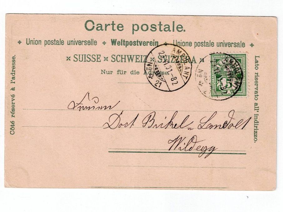 Ansichtskarten: Schweiz, Ansichtskarte von Möhlin (Aargau) – Gebraucht aus Hinteregg von McCharly01 1