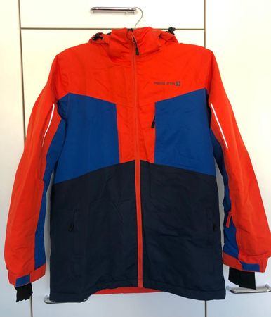 Skijacke Blau/Orange - Grösse 176 sehr guter Zustand