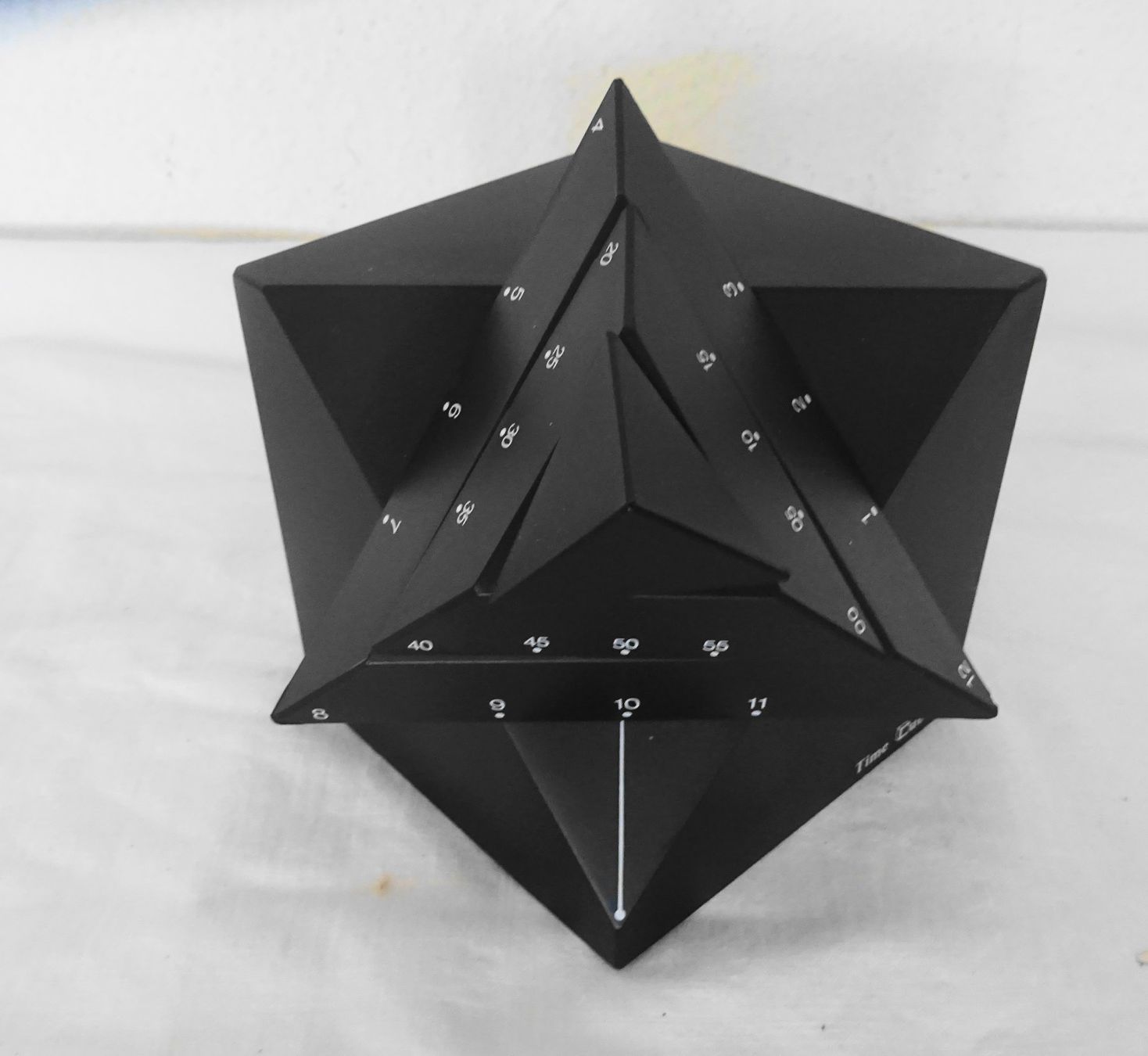 Orologi da terra & Orologi da parete: TIME CUBE - Original aus 1988 - Design Table Watch 4D Design – Usato da Zürich venduto da Connie8