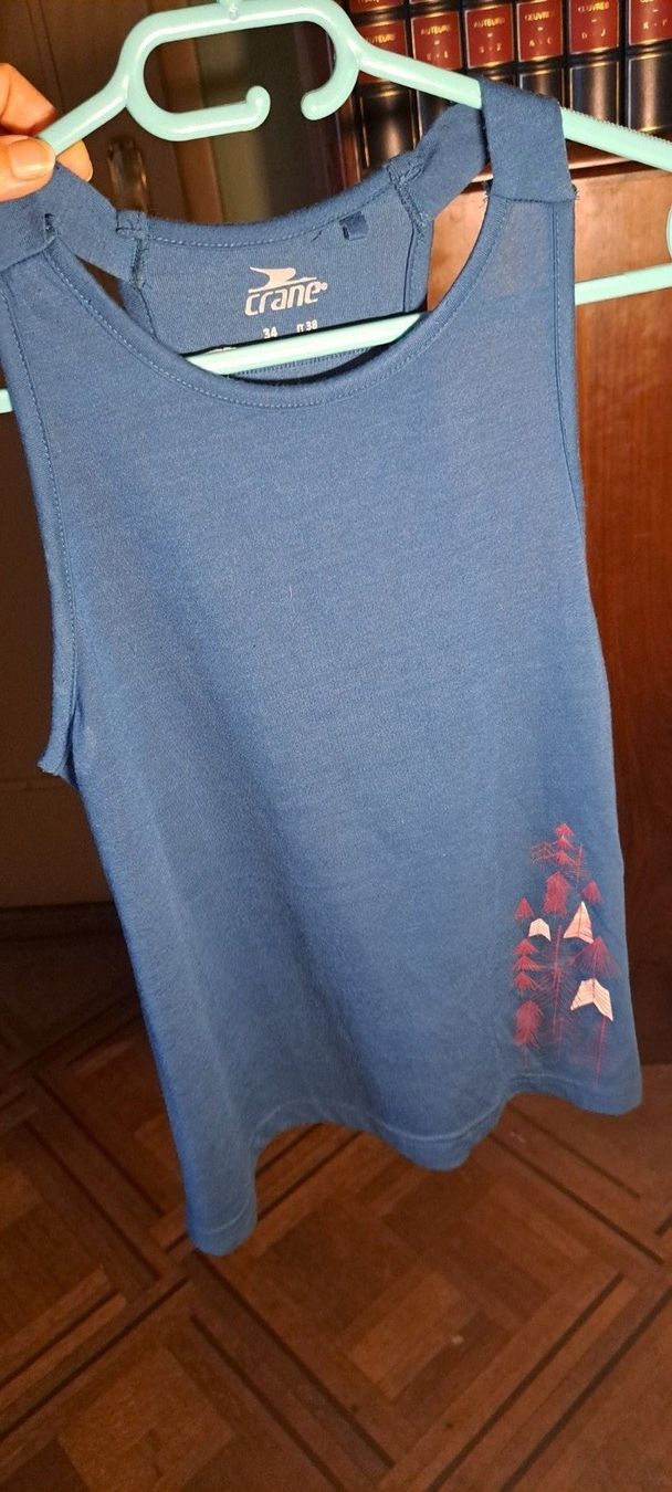 Tops: Débardeur vert turquoise – Gebraucht aus Genève von Axelle333 1