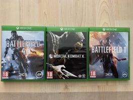 3 x XBOX ONE Spiele zum Spitzenpreis