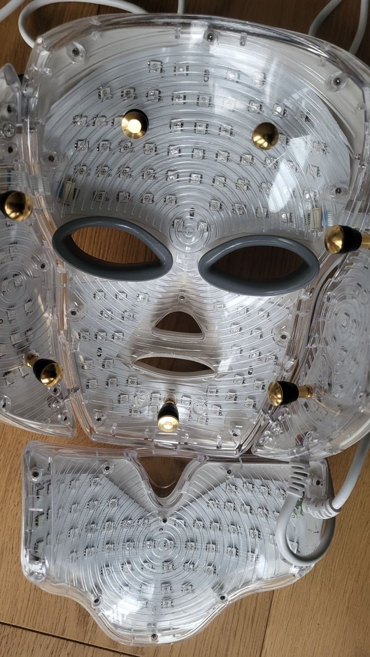 Cura del viso: OPERA LED Face Neck Mask with Galvanic - Professional – Usato da Rüschlikon venduto da nicos8033 5