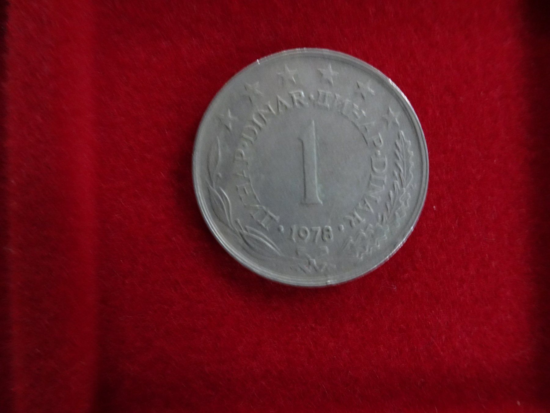 Tutti le monete: 1 Dinar Jugoslawien 1978 - M416 – Usato da Küssnacht am Rigi venduto da Kleinpreis-Shop