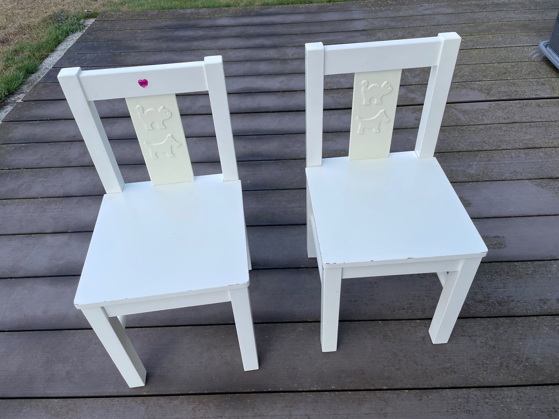 Ikea Chaises: 2 Kinderstühle aus Holz – D'occasion à Aarau Rohr par Rokazo