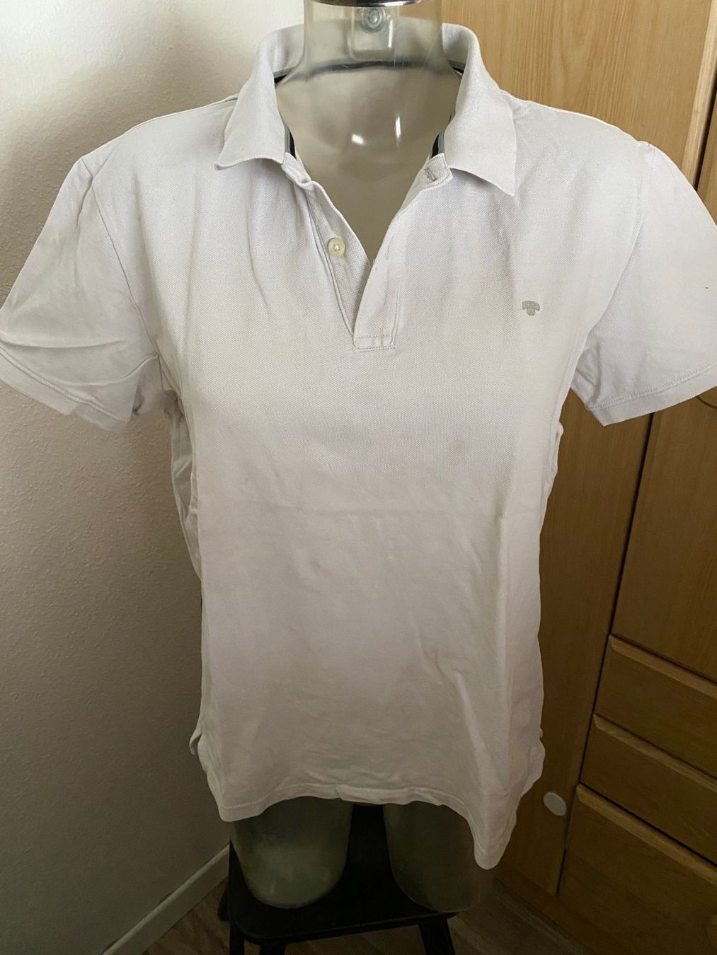 Magliette Polo: Tom Tailor Poloshirt Grösse L  weiss – Usato da Allenwinden venduto da Obalu