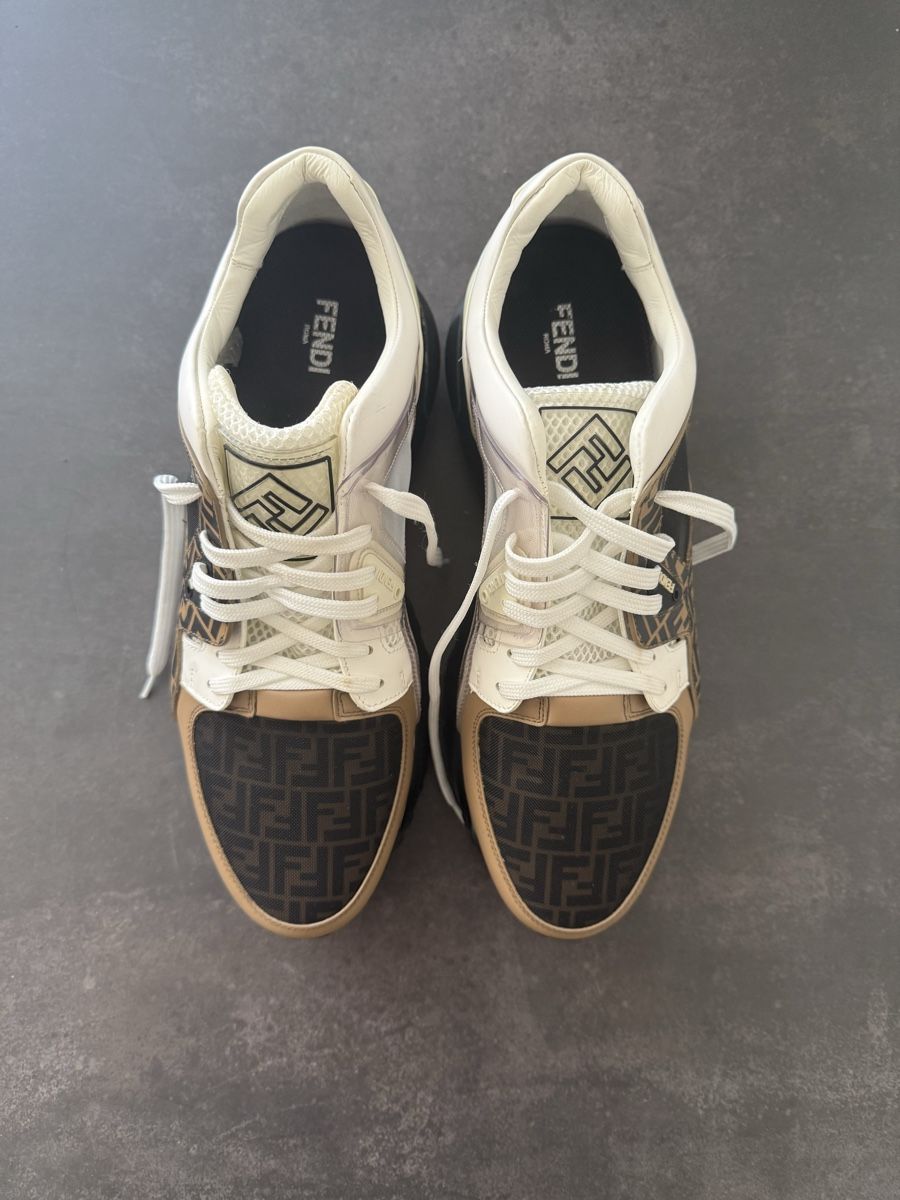 Fendi Herrenschuhe: Fendi Leather Low 'Multi' – Neu (gemäss Beschreibung) aus Genève von ali_5msd 1