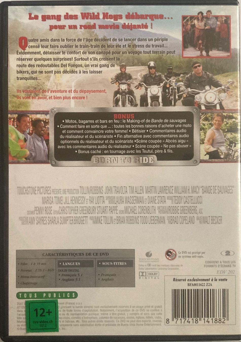 Alle DVDs: BANDE DE SAUVAGES – Gebraucht aus Poliez-Pittet von Newtown-Records 1