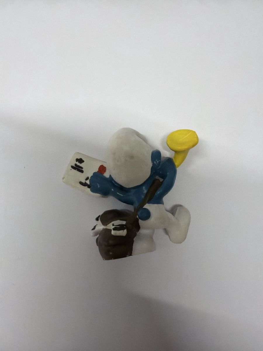 Schleich Statuette: Briefträger Schlumpf / 20031 – Usato da Rheinfelden venduto da asm_197Id 1