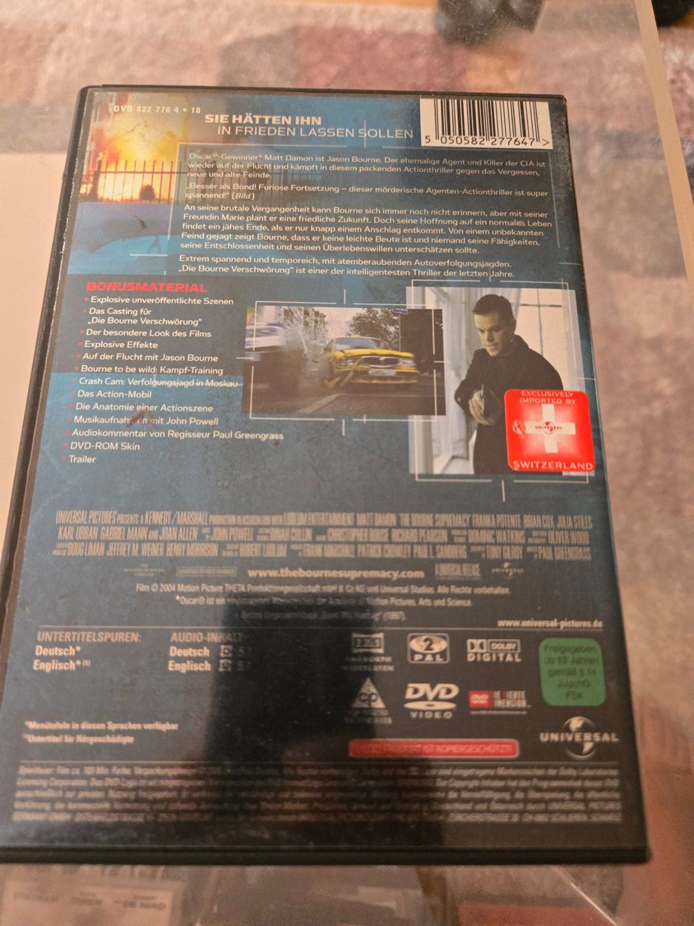 Tutti i DVDs: Die Bourne Verschwörung DVD – Usato da Bussigny venduto da Kfdlt 1