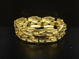 Vintage Armband Bracelet Gold Modeschmuck 60er 70er 80er