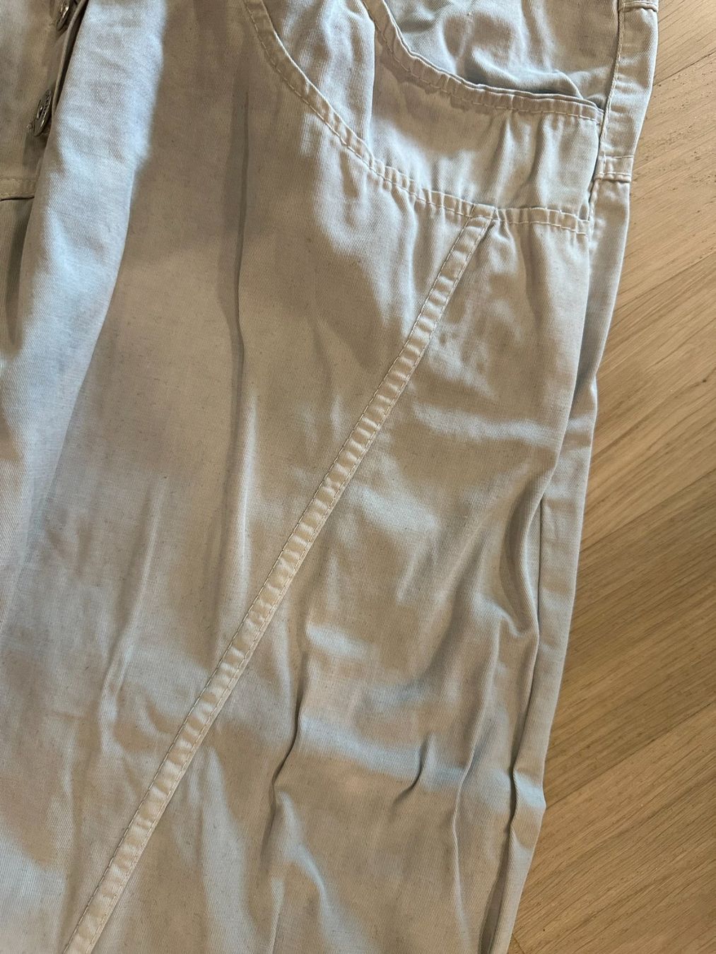 Pantaloni: Hose geknöpft - leger - hellgrau - Gr. 40 - Top Zustand – Usato da Dübendorf venduto da san_tt6m 7