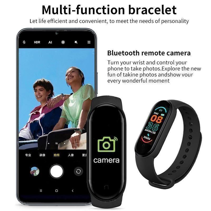 Misurare: FITNESSTRACKER SMARTBAND - SMARTWATCH - ACTIVITY TRACKER M6 – Nuovo e nell'imballaggio originale da Kriens venduto da swissgadget 4