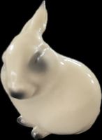 Langenthal Edouard-Marcel Sandoz Porzellan Hase