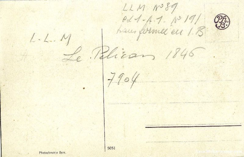 Cartoline postali: Basel - Deutschritter Garten + ca. 1910 – Usato da Emmenbrücke venduto da teestube 1