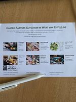GUTSCHEIN Fr. 50.- Gastro Partner Entlebuch