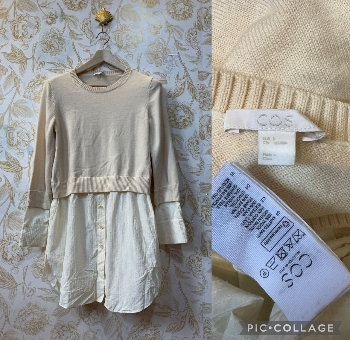 Cos Kleider: Cos Wool Cotton Dress – Gebraucht aus St.Josefen von lop_lh8d