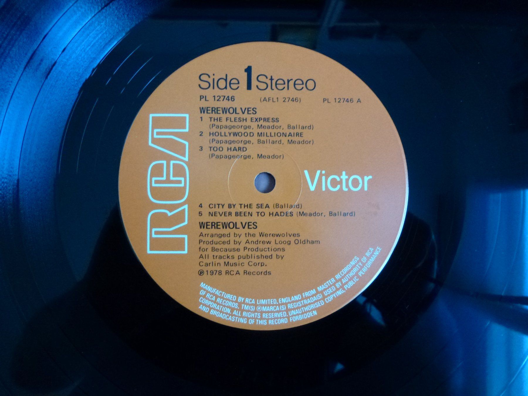 Dischi in vinile: Werewolves – Werewolves – Usato da Bern venduto da Frebo 3