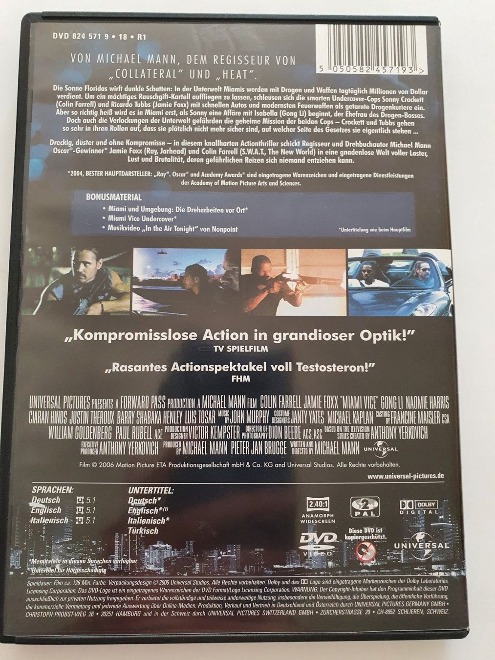 Tutti i DVDs: Miami Vice DVD – Usato da Oberdorf BL venduto da BaldenEagle 1