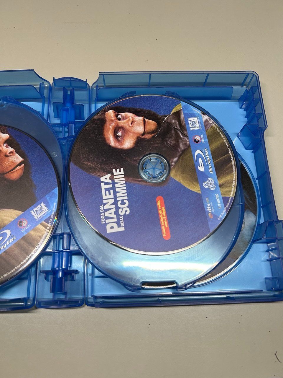 Tutti i DVDs: Il Pianeta Delle Scimmie - Evolution Collection - Blu Ray – Usato da Giubiasco venduto da LorisVale 6