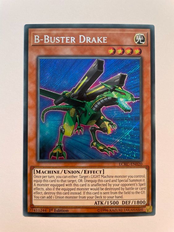 Yugioh B-Buster Drake Secret Rare LCKC | Kaufen Auf Ricardo