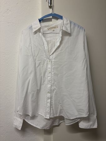 Xirena Hemd weiss Grösse M 100% Baumwolle
