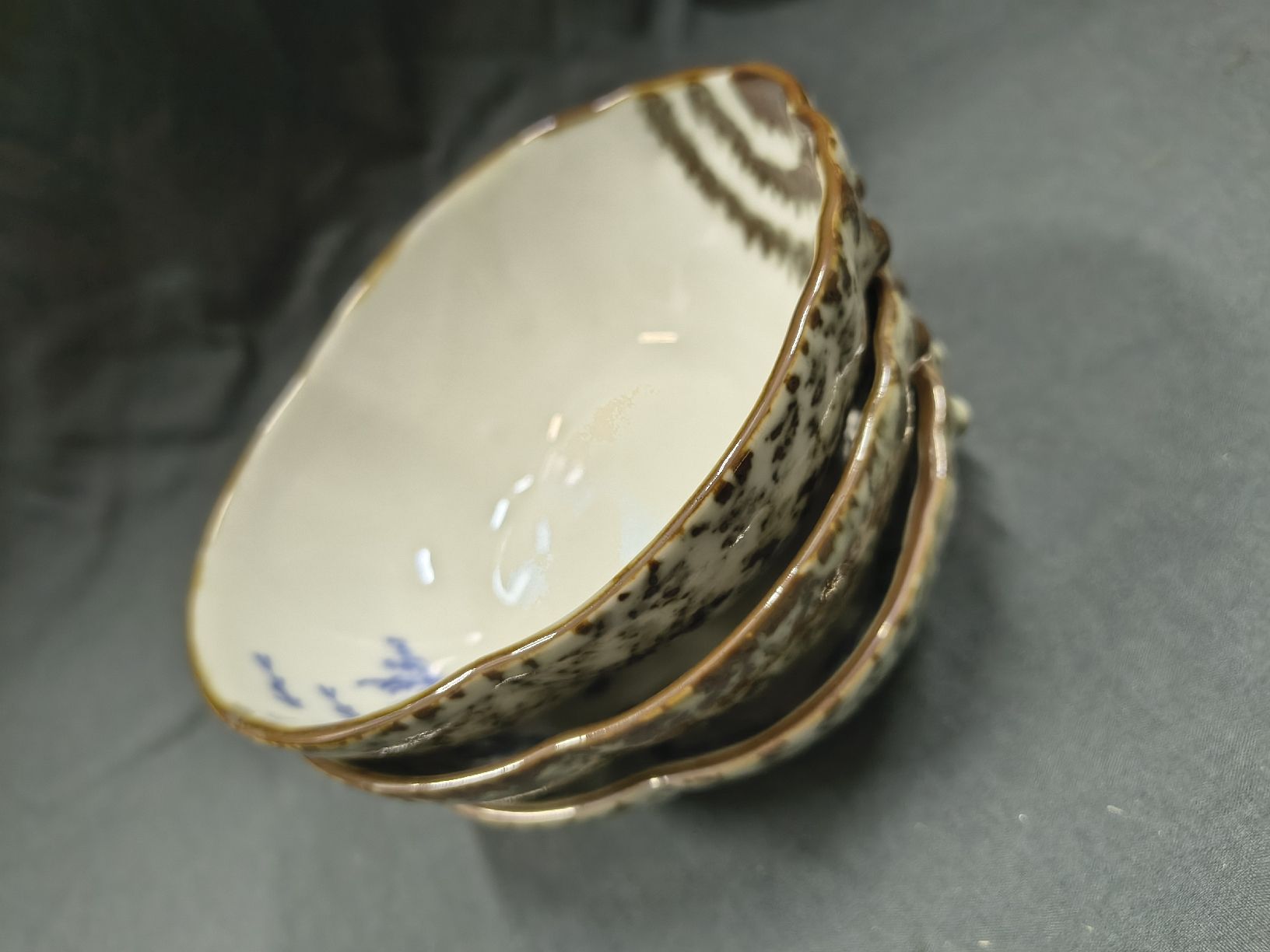 Ciotole: 3x Japanese dish bowls – Usato da Vevey venduto da cos-vero 5