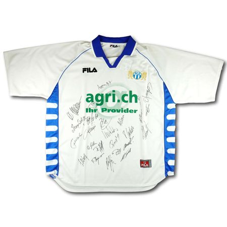 FC Zürich 1999-01 Trikot heim Cupsieger