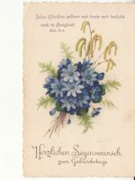 Glückwunschkarte 1929