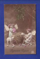 ENFANT - Petits anges et moutons - Pâques