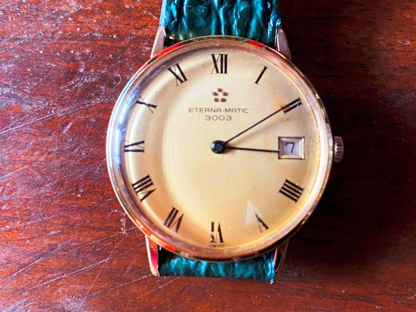 Eterna Orologi: ETERNA-MATIC 3003 UTRA FLACH AUTOMATIC SELTEN REVIDIERT !!!! – Usato da Aurigeno venduto da SCS