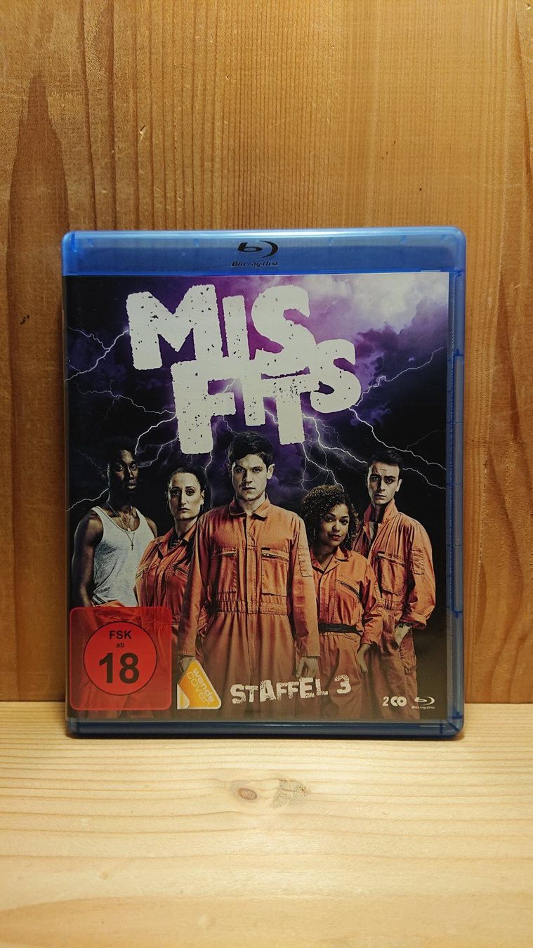 Tutti i DVDs: MISFITS Staffel 3 auf Blu-Ray – Usato da Wilderswil venduto da Exebub