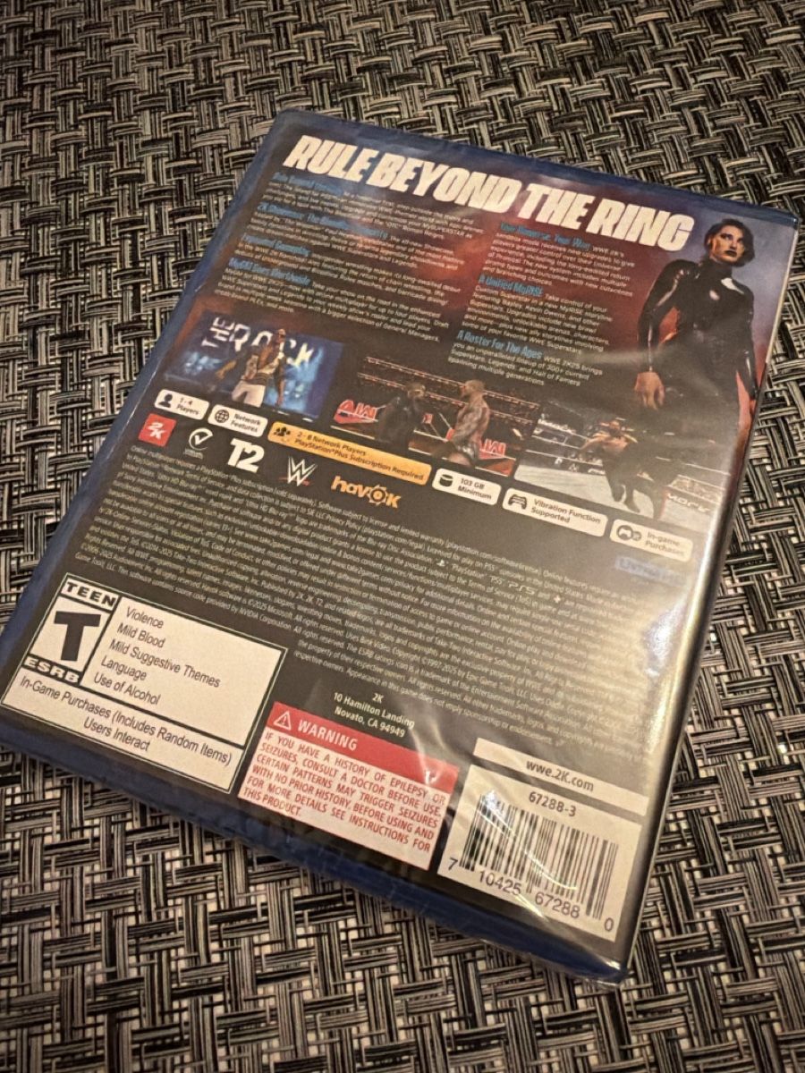 WWE Giochi: WWE 2K25 PS5 NEU EN Version – Nuovo e nell'imballaggio originale da Horgen venduto da bigc_littled 1