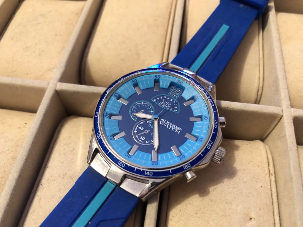 Montre vintage Atlas for men, non testée, à restaurer