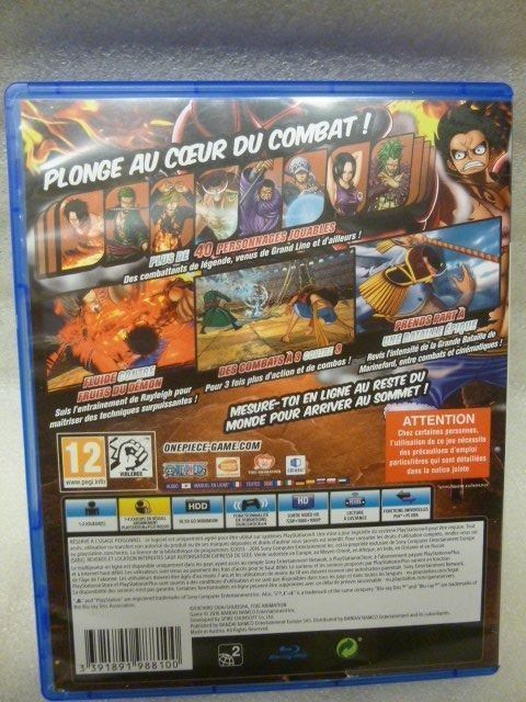 Sony Jeux: Playstation 4 - One Piece: Burning Blood – D'occasion à Pambio Noranco par Pol69 3