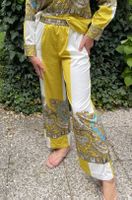 Chic e elegante Pantaloni estivi-multicolore M/L-nuovi